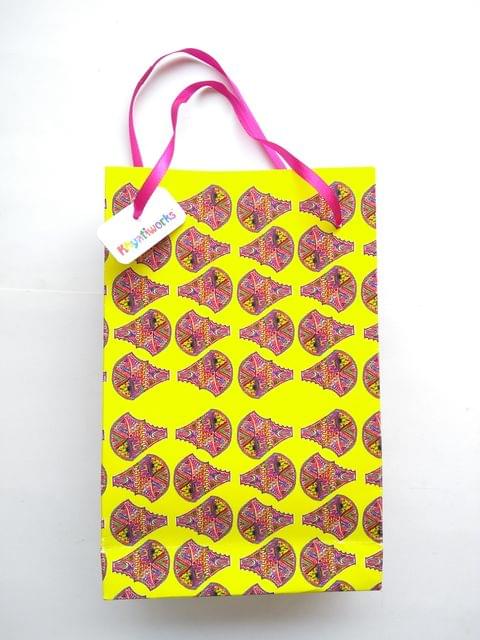 Psychedelic Yellow Gift Bag - Large