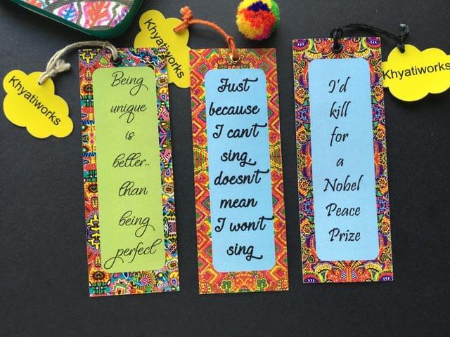 Gypsy art Set of 3 Bookmarks